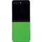 Green Carbon Fiber Specialty Material Galaxy Z Flip5 5G Skin